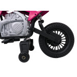 Elektrická motorka HONDA CFR450R - ružová